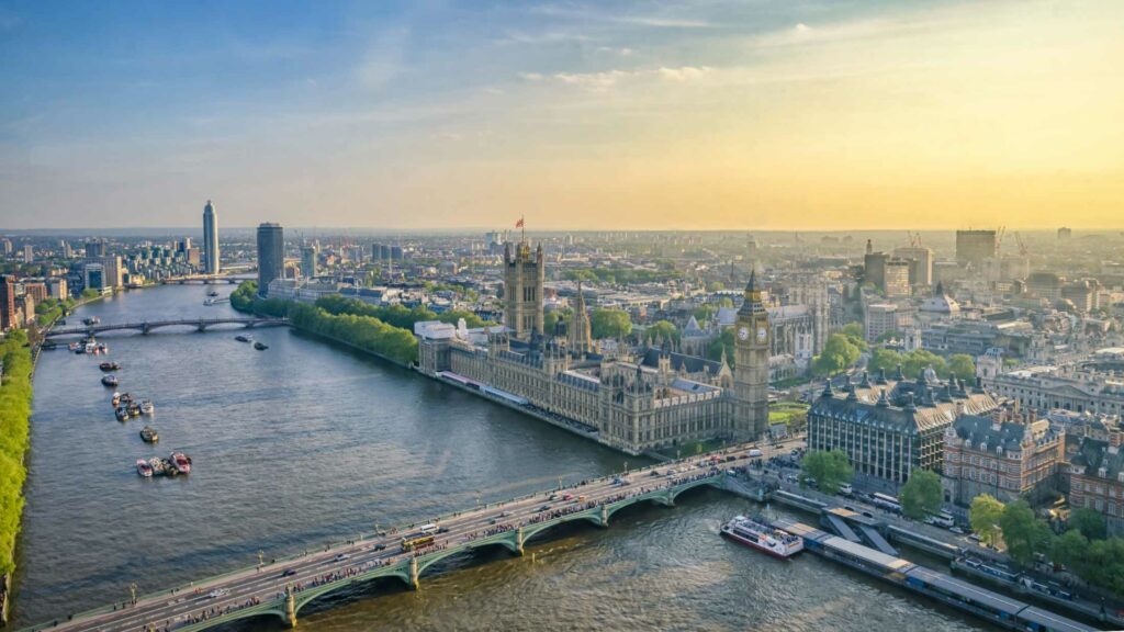 London Skyline and Big Ben